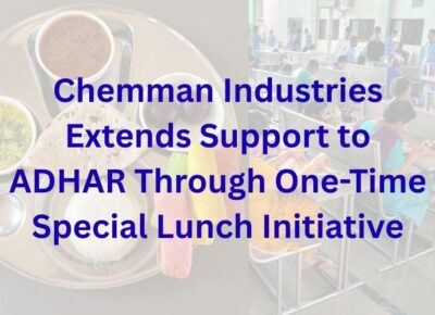 Chemman Industries Extends Support to ADHAR Through One-Time Special Lunch Initiative (1) Chemman Industries Extends Support to ADHAR Through One-Time Special Lunch Initiative (1)