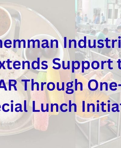 Chemman Industries Extends Support to ADHAR Through One-Time Special Lunch Initiative (1) Chemman Industries Extends Support to ADHAR Through One-Time Special Lunch Initiative (1)